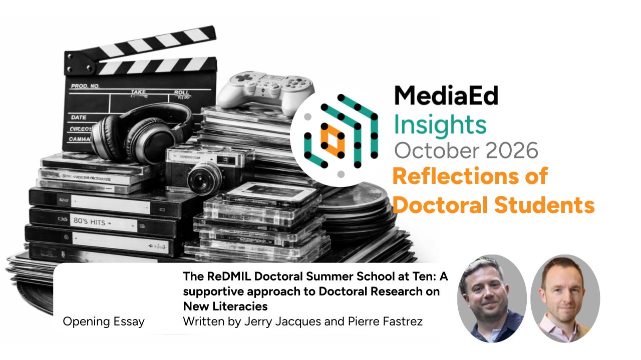 The ReDMIL Doctoral Summer School at Ten: A supportive approach to Doctoral Research on New Literacies