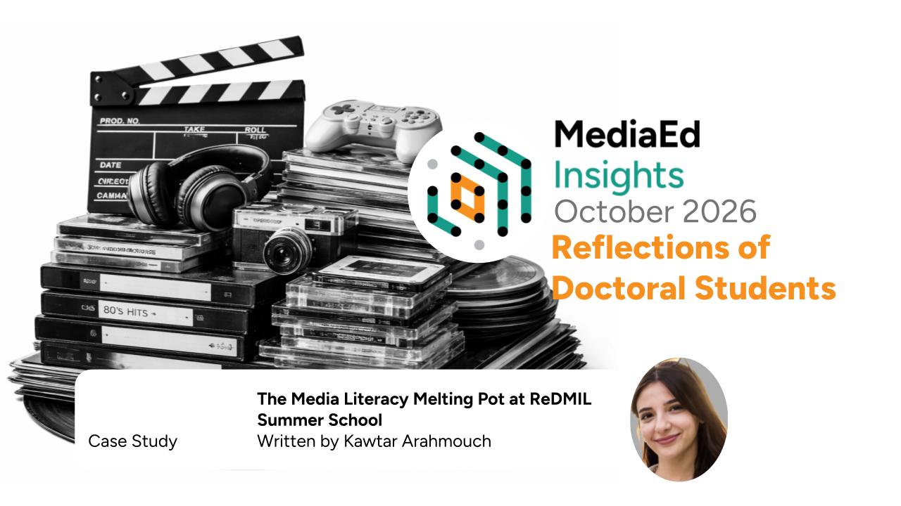 The Media Literacy Melting Pot at ReDMIL Summer School