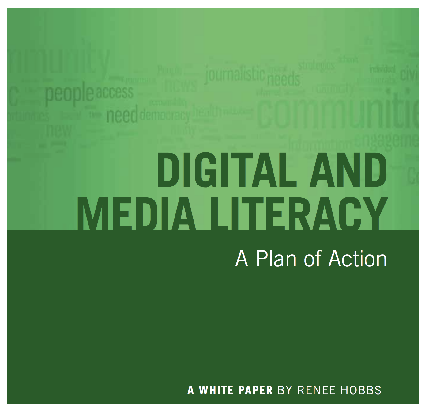 Digital and Media Literacy: A Plan of Action