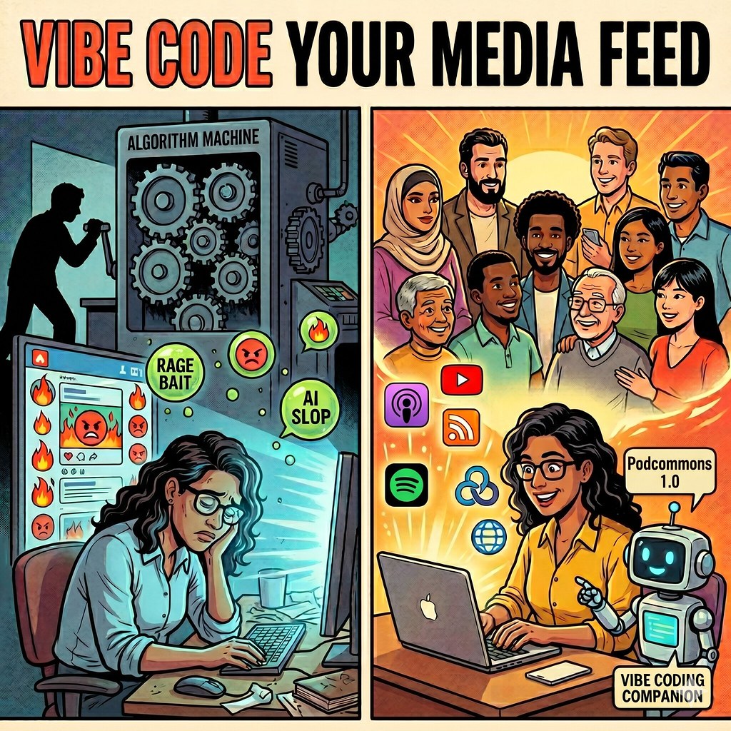 Thumbnail for webinar Vibe Code Your Media Feed